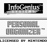 InfoGenius Systems - Personal Title Screen